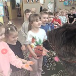Wyjątkowi goście w naszym przedszkolu - alpaki i skunks