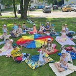 Biedronki żegnają przedszkolny rok