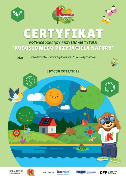 certyfikat KUBUSIOWI PRZYJACIELE NATURY.jpg