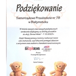 Podziękowanie