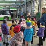W zajezdni autobusowej KZK w Białymstoku