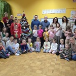 Wspólne zdjęcie przy choince - grupa Tygryski