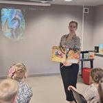 Wizyta Grupy Sówek w bibliotece osiedlowej