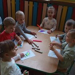Kolorowe motylki w grupie I