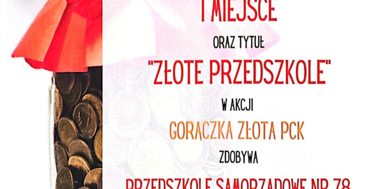 Złote Serca w naszym przedszkolu