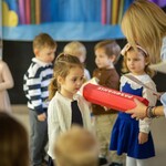 Pasowanie na Przedszkolaka w grupie Myszki